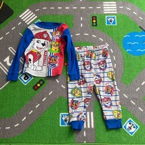 toddlers paw patrol pajama set super cute